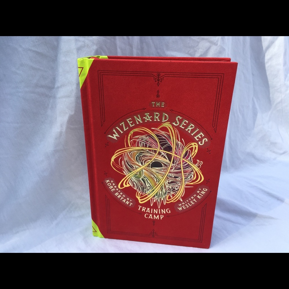 Kobe Bryant mamba hand signed Wizenard series book
